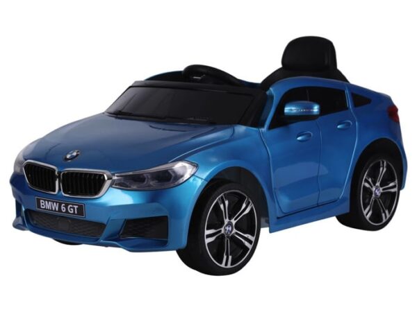BMW 6 GT, Leder zitje, Rubberen banden, Kinder Accu Auto!