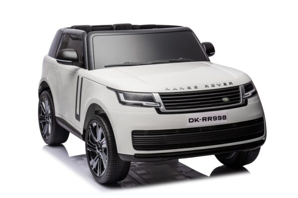 Land Rover, Range Rover, 2 zitter,  24 volt elektrische kinderauto, rubberen banden en meer! - Afbeelding 2