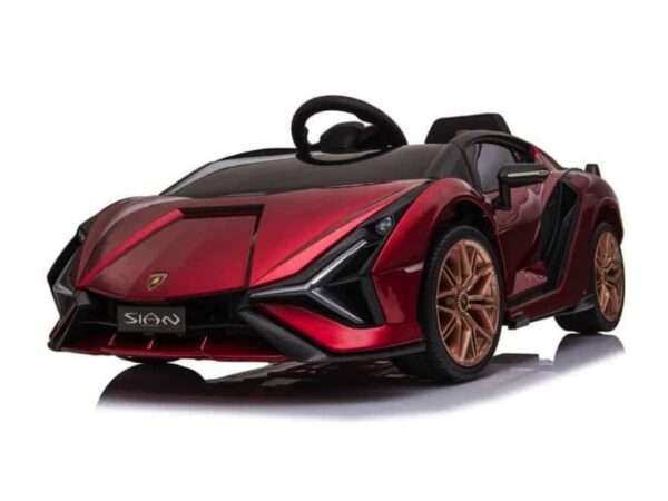 Lamborghini Sian, 12v elektrische kinderauto met vleugeldeuren - Afbeelding 2