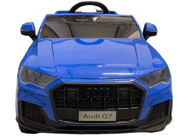 Audi Q7 elektrische kinderauto, 12 volt, rubber banden en meer! - Afbeelding 3
