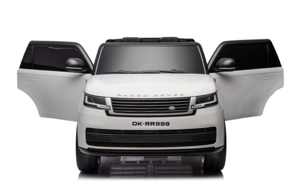 Land Rover, Range Rover, 2 zitter,  24 volt elektrische kinderauto, rubberen banden en meer! - Afbeelding 4