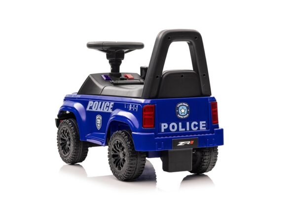 Politie loopauto met sirene lichten en een echte Walkie Talkie - Afbeelding 5