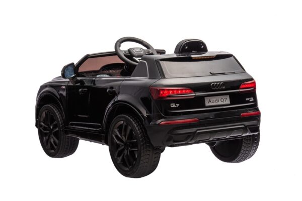 Audi Q7 elektrische kinderauto, 12 volt, rubber banden en meer! - Afbeelding 5