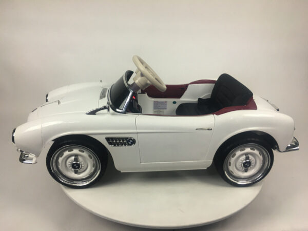 BMW 507 Oldtimer, 12 volt elektrische kinderauto met echte deuren - Afbeelding 5