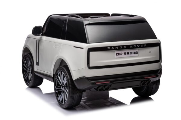Land Rover, Range Rover, 2 zitter,  24 volt elektrische kinderauto, rubberen banden en meer! - Afbeelding 6