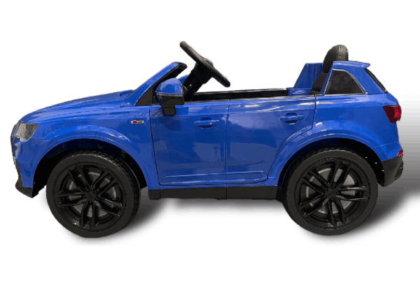 Audi Q7 elektrische kinderauto, 12 volt, rubber banden en meer! - Afbeelding 6