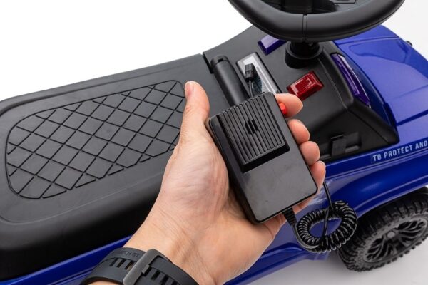 Politie loopauto met sirene lichten en een echte Walkie Talkie - Afbeelding 7