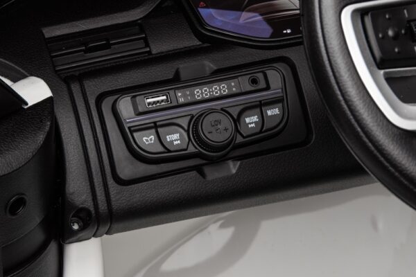 Land Rover, Range Rover, 2 zitter,  24 volt elektrische kinderauto, rubberen banden en meer! - Afbeelding 8