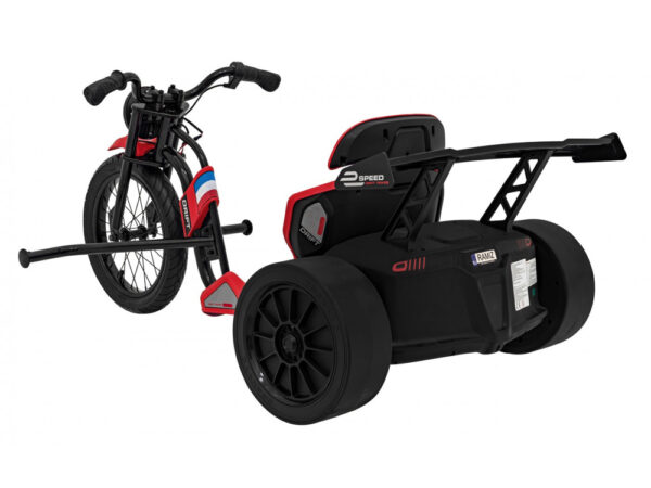 Drift Trike, 24 volt Trike met 775 watt motoren - Afbeelding 7
