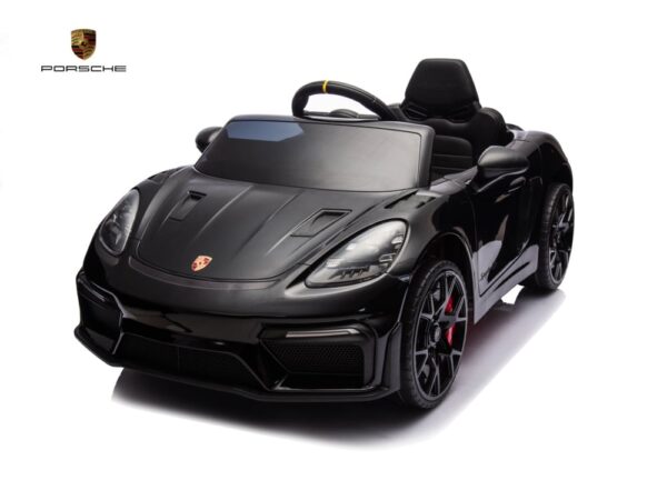 Porsche Spyder RS, 12 volt Lithium accu, rubberen banden, leder zitje en meer!