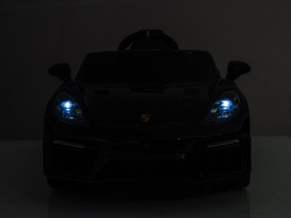 Porsche Spyder RS, 12 volt Lithium accu, rubberen banden, leder zitje en meer! - Afbeelding 9