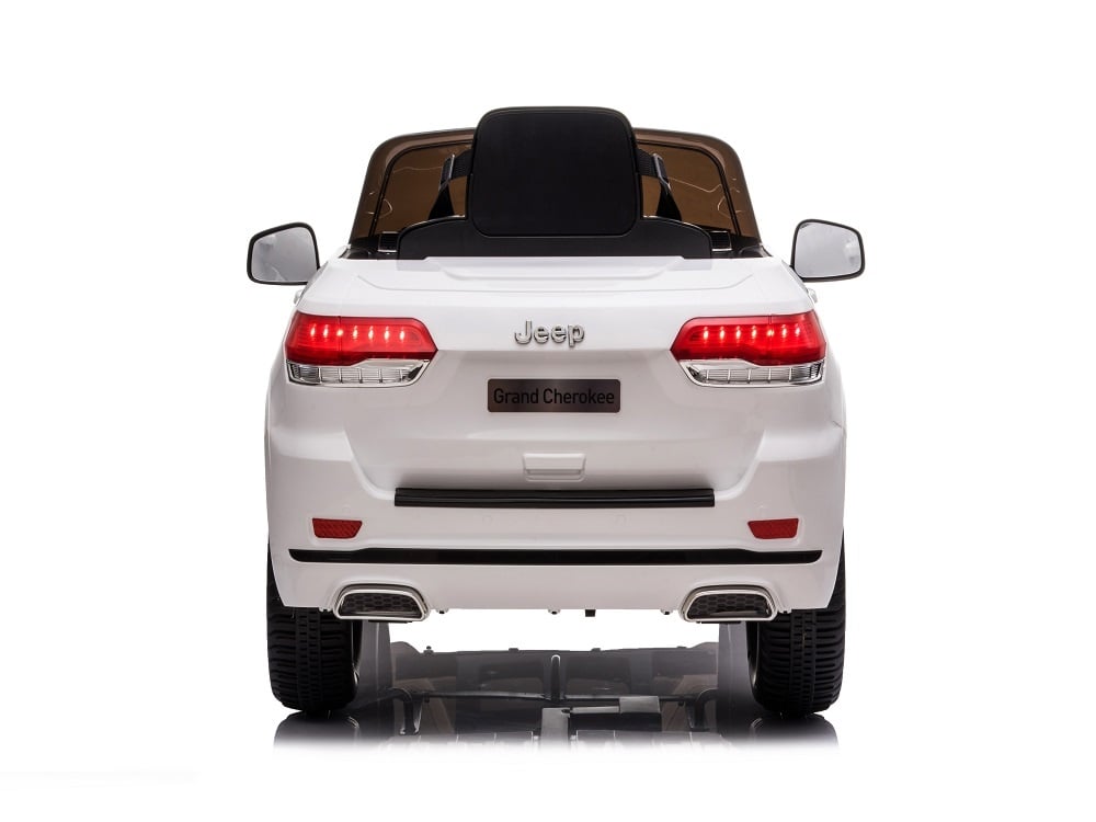 Jeep Grand Cherokee, 12 volt elektrische kinderauto, Leder zitje en meer! - Afbeelding 6