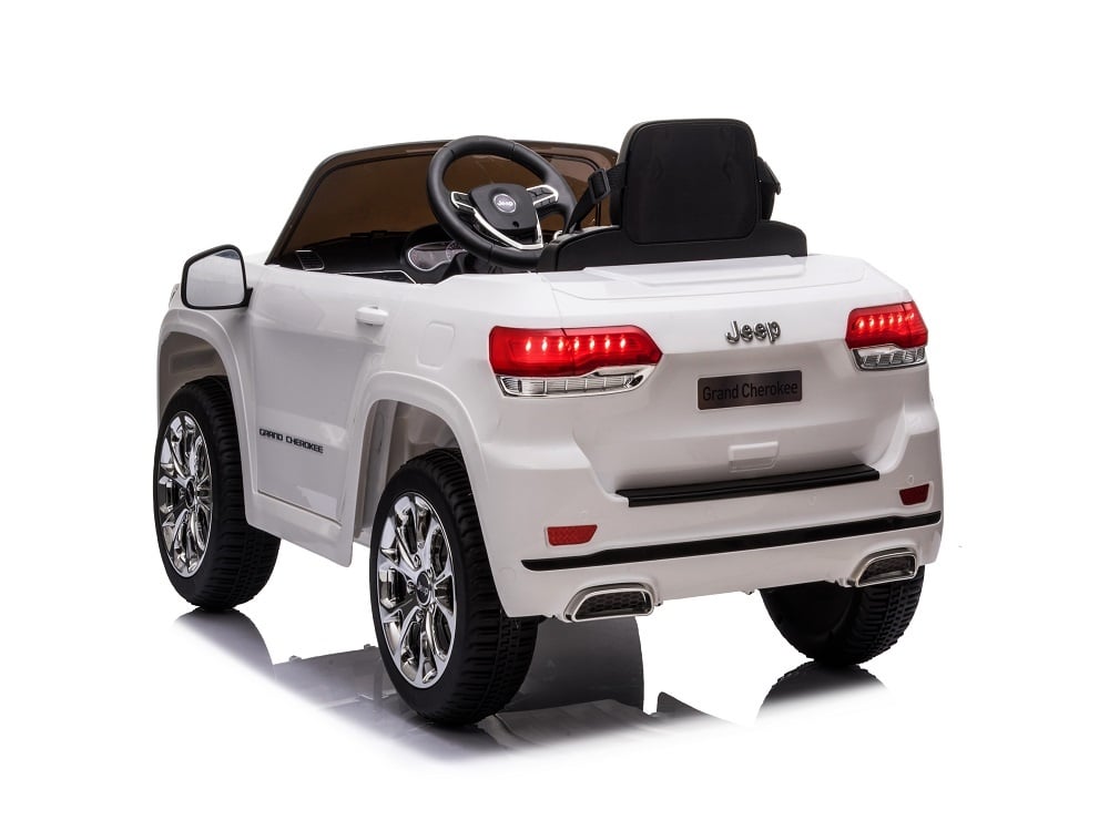 Jeep Grand Cherokee, 12 volt elektrische kinderauto, Leder zitje en meer! - Afbeelding 7