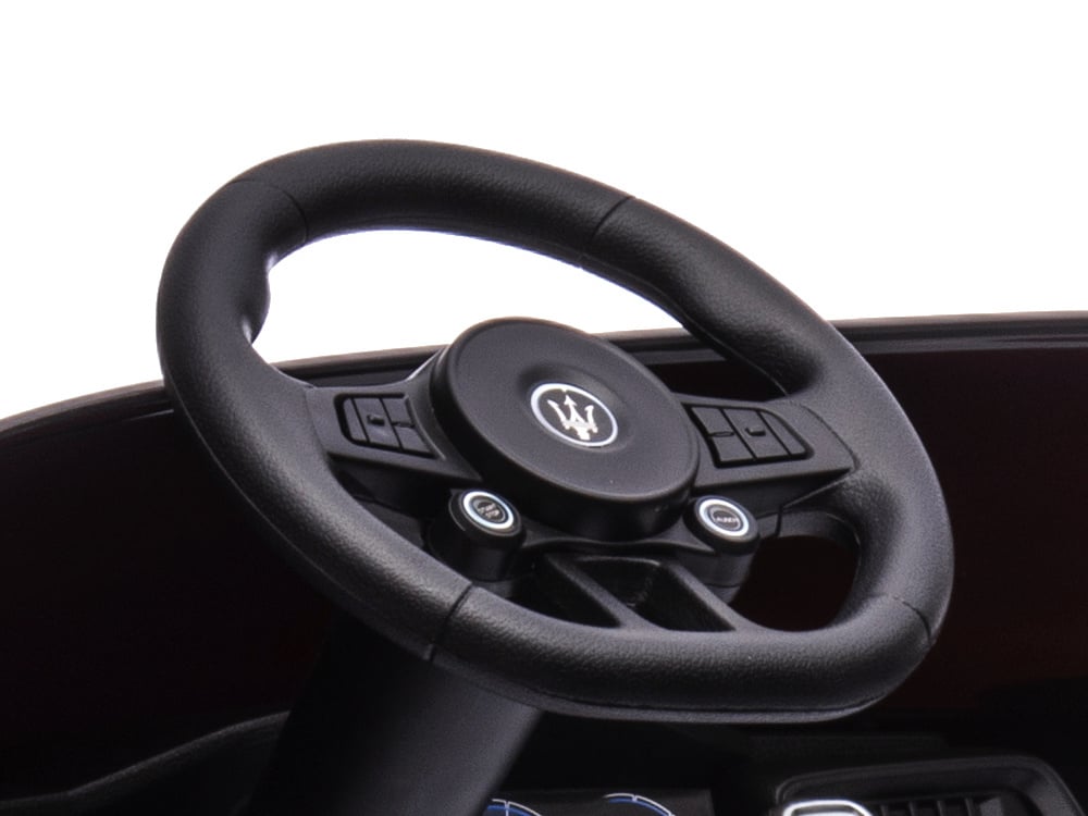Maserati MC20 2-zitter, 24v elektrische kinderauto, rubberen banden, leder zitje. - Afbeelding 7