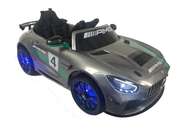 Mercedes-Benz GT4 AMG AccuVoertuig met MP4 scherm en veel meer! - Afbeelding 5