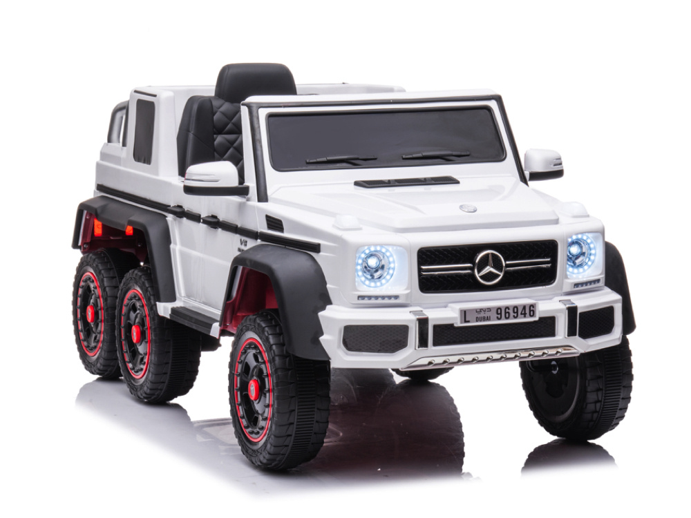 Mercedes-Benz G63 6x6, 12v met rubberen banden en meer! - Afbeelding 3