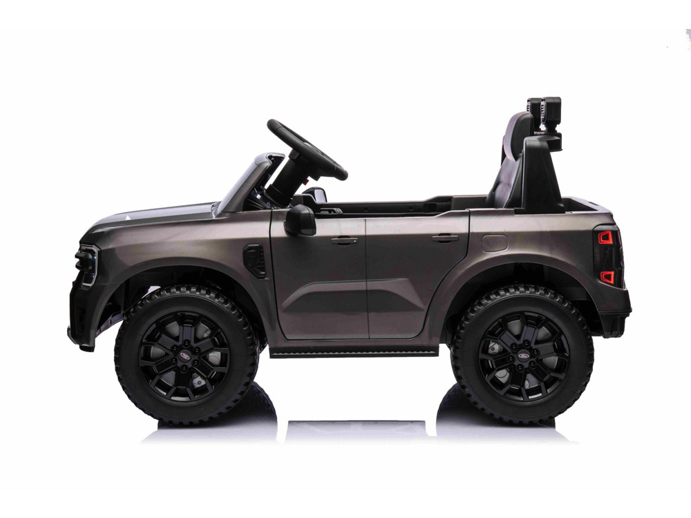 Ford Ranger, 12 Volt Elektrische Kinderauto Met Rubberen Banden, Leder Zitje En Meer! - Afbeelding 2