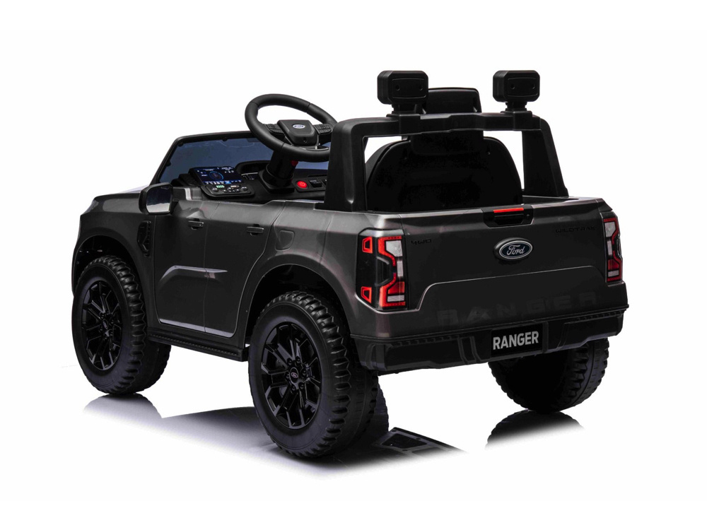Ford Ranger, 12 Volt Elektrische Kinderauto Met Rubberen Banden, Leder Zitje En Meer! - Afbeelding 3