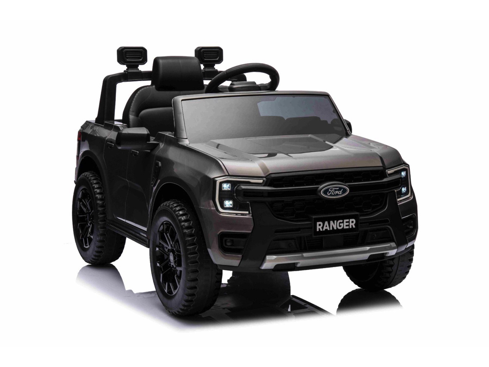Ford Ranger, 12 Volt Elektrische Kinderauto Met Rubberen Banden, Leder Zitje En Meer! - Afbeelding 5