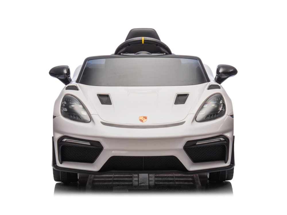Porsche Spyder Rs, 12 Volt Kinder Accu Auto, Rubberen Banden, Leder Zitje En Meer! - Afbeelding 3