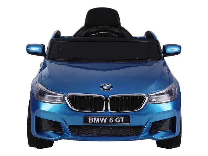 Bmw 6 Gt, Leder Zitje, Rubberen Banden, Kinder Accu Auto! - Afbeelding 3