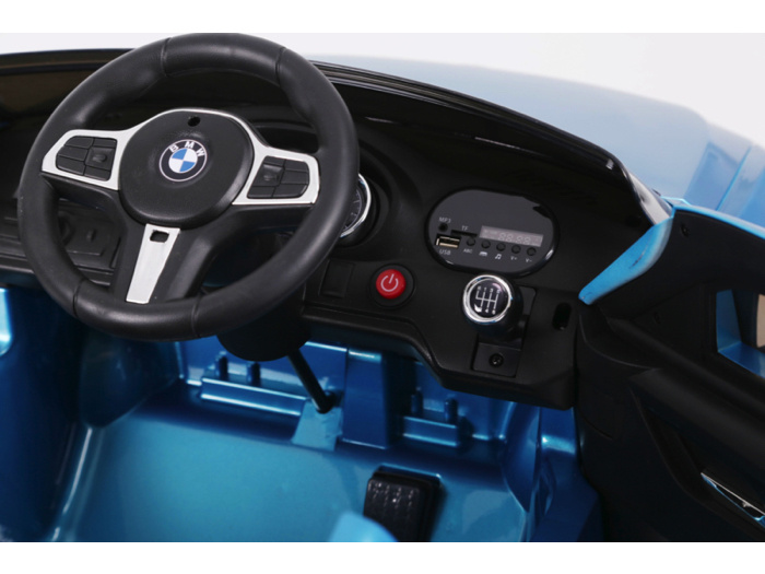 Bmw 6 Gt, Leder Zitje, Rubberen Banden, Kinder Accu Auto! - Afbeelding 6