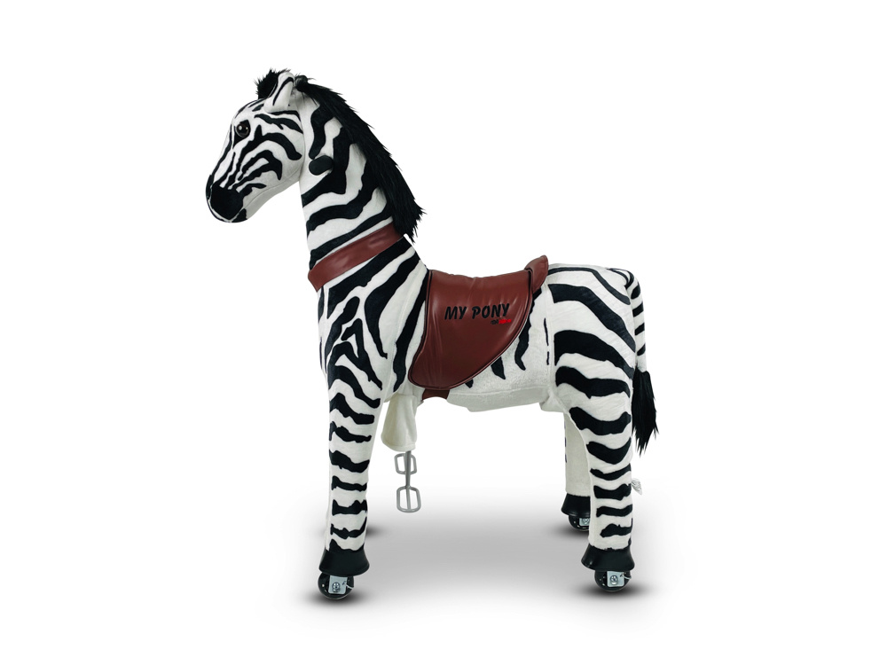 My Pony, Rijdend Speelgoed Zebra Van Rollzone ®, 3 - 6 Jaar (Mp2001-S) - Afbeelding 4