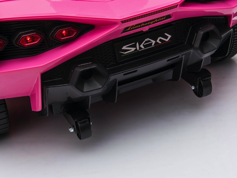 Lamborghini Sian, 12V Elektrische Kinderauto Met Vleugeldeuren - Afbeelding 8