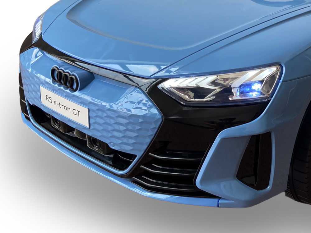 Audi Rs E-Tron Gt, 12 Volt Elektrische Kinder Voertuig Met Muziek Module En Meer! - Afbeelding 2