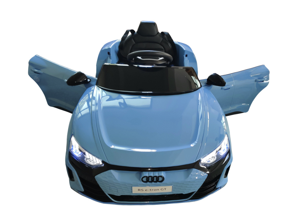 Audi Rs E-Tron Gt, 12 Volt Elektrische Kinder Voertuig Met Muziek Module En Meer! - Afbeelding 3