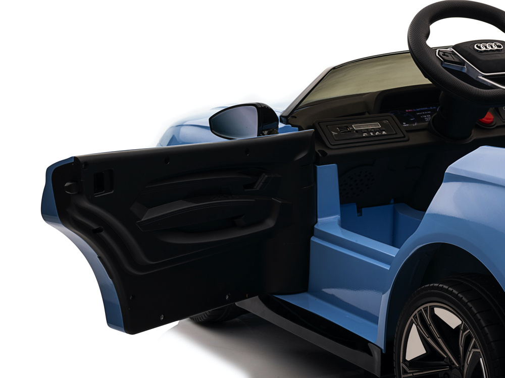 Audi Rs E-Tron Gt, 12 Volt Elektrische Kinder Voertuig Met Muziek Module En Meer! - Afbeelding 6