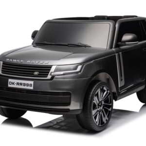 2-Persoons Range Rover, 24 Volt Elektrische Kinderauto, Mp4-Scherm, Rubberen Banden, Leder Zitting