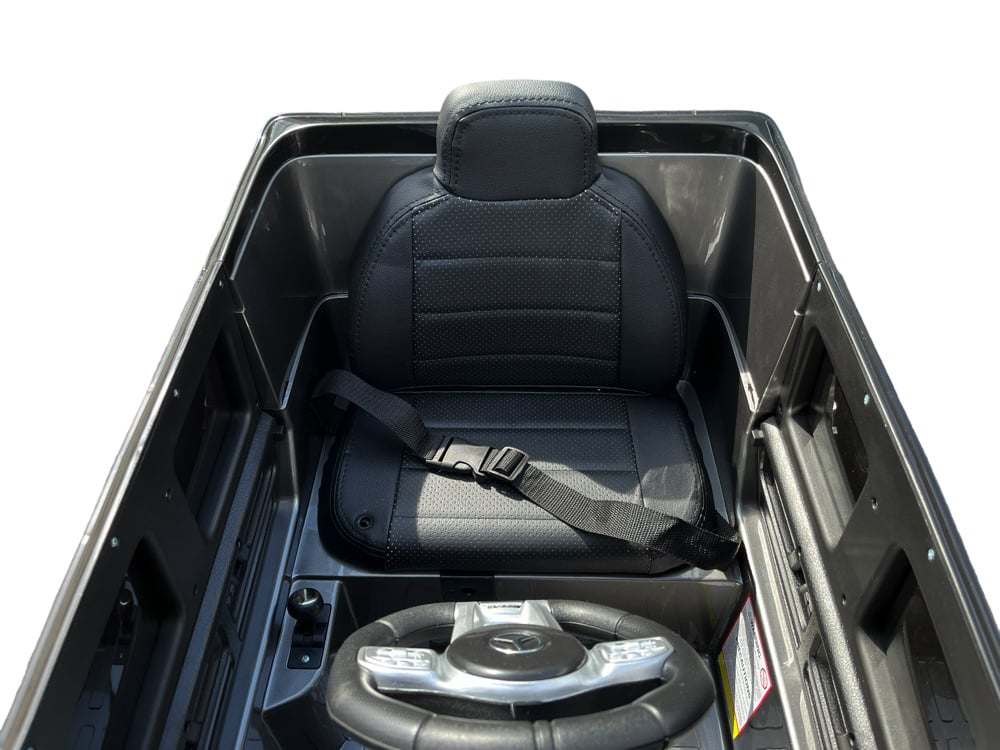Mercedes G63, 12 Volt Kinder Accu Auto, Rubberen Banden, Leder Zitje En Meer! - Afbeelding 9