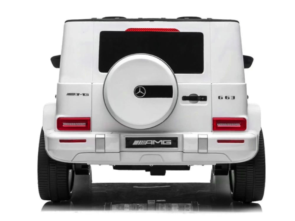 2 Persoons Mercedes G63 Amg, 24V En 4X4 Kinder Accu Voertuig! - Afbeelding 4