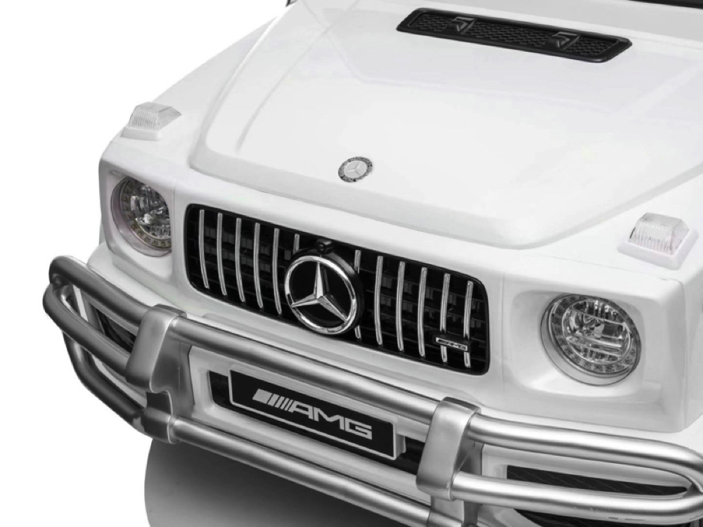 2 Persoons Mercedes G63 Amg, 24V En 4X4 Kinder Accu Voertuig! - Afbeelding 9