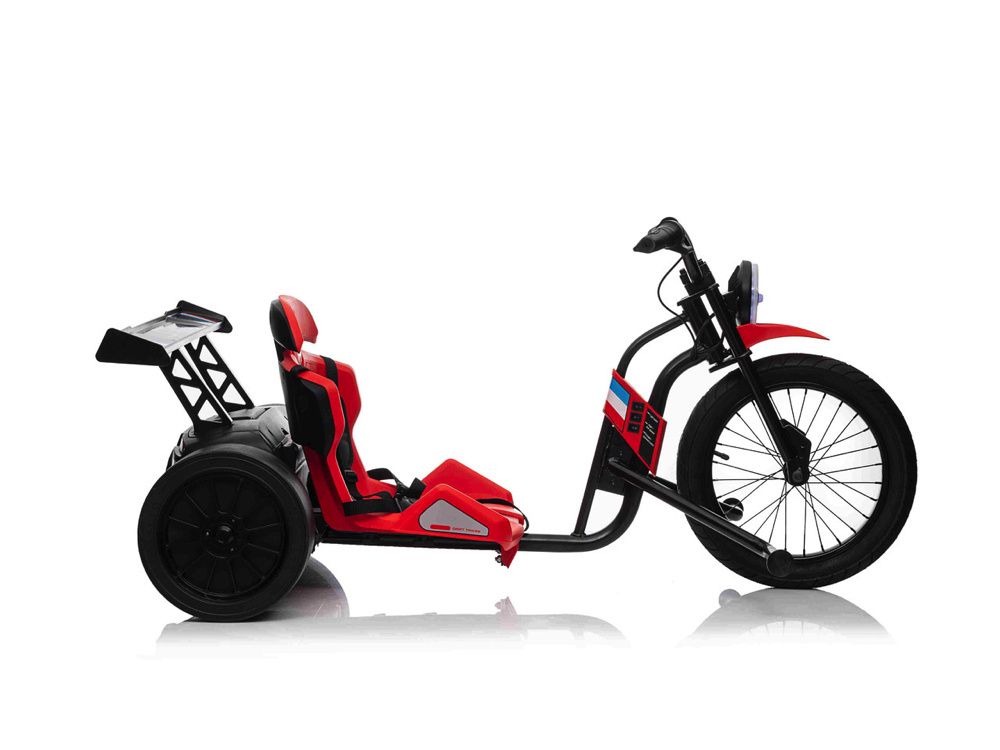 Drift Trike, 24 Volt Trike Met 775 Watt Motoren - Afbeelding 3