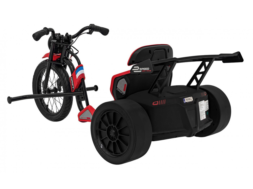 Drift Trike, 24 Volt Trike Met 775 Watt Motoren - Afbeelding 7